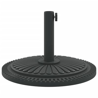 vidaXL Base de parasol pour mâts Ø38 / 48 mm 12 kg rond