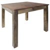vidaXL Table à manger bois de récupération mélangé 82x80x76 cm