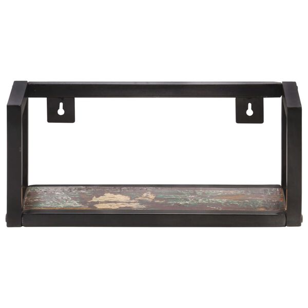 vidaXL Étagères murales 2 pcs 40 cm Bois de récupération massif