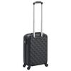 vidaXL Valise rigide Noir ABS