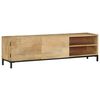 vidaXL Meuble TV 145x30x41 cm Bois massif de manguier