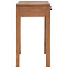 vidaXL Bureau 81x40x75 cm Bois de teck solide