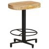 vidaXL Tabourets de bar lot de 2 52 cm bois de manguier massif