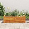 vidaXL Lit surélevé de jardin Bois d'acacia 76x27,6x25 cm