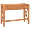 vidaXL Bureau avec 2 tiroirs 100x40x75 cm Bois de teck