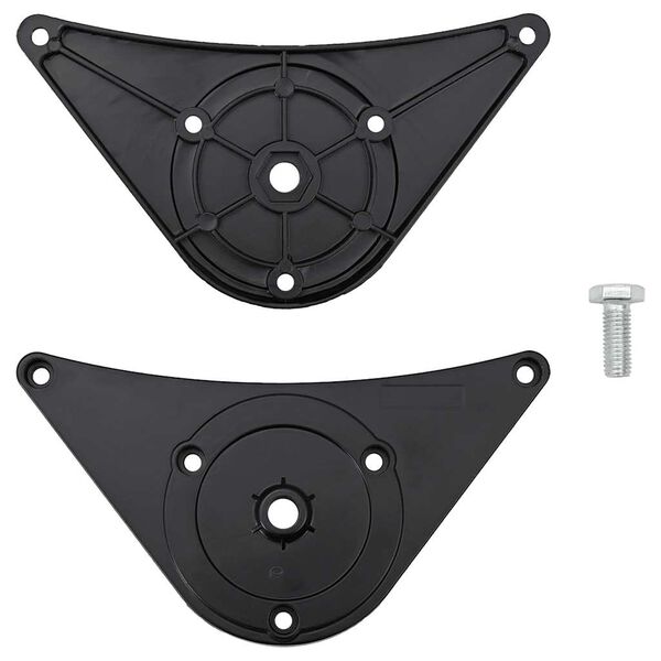 vidaXL 4 pieds de table réglables en hauteur 710 mm Noir