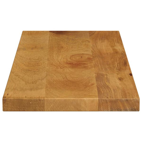 vidaXL Dessus de table 80x20x3,8 cm rectangulaire bois massif manguier