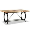 vidaXL Table &agrave; manger Bois de r&eacute;cup&eacute;ration massif 180 cm