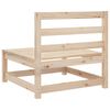 vidaXL Salon de jardin 5 pcs bois de pin massif