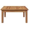 vidaXL Table de Jardin Marron Bois de teck massif