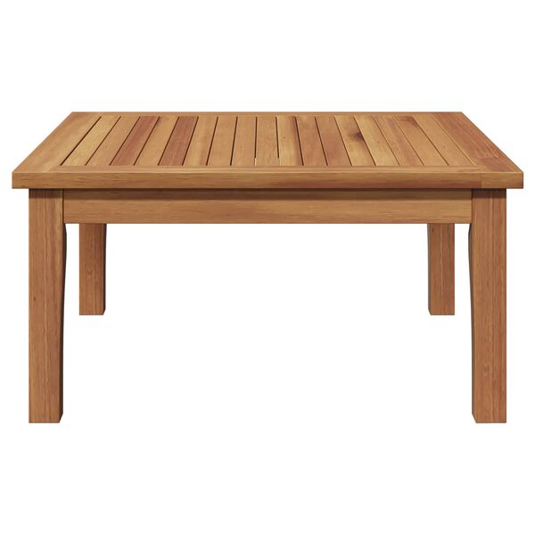 vidaXL Table de Jardin Marron Bois de teck massif