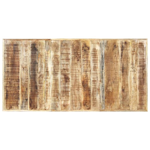 vidaXL Table &agrave; manger 180x90x76 cm Bois de manguier massif