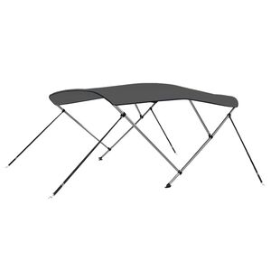 vidaXL Auvent bimini &agrave; 3 arceaux Anthracite 183x140x137 cm