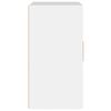 vidaXL Armoire murale Blanc 60x30x60 cm Bois d'ing&eacute;nierie