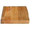 vidaXL Dessus de table &agrave; bord vivant 60x20x2,5 cm bois massif manguier