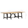 vidaXL Table basse extensible 160x70x45 cm Bois de manguier massif