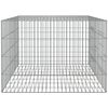 vidaXL Cage &agrave; lapin 2 panneaux 110x79x54 cm Fer galvanis&eacute;