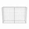 vidaXL Panier de gabion Acier galvanis&eacute; 150x50x100 cm
