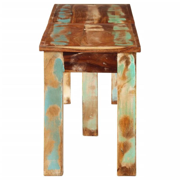 vidaXL Banc 160x35x46 cm bois de r&eacute;cup&eacute;ration massif