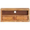 vidaXL Meubles TV 2 pcs 88x30x40 cm Bois d'acacia solide
