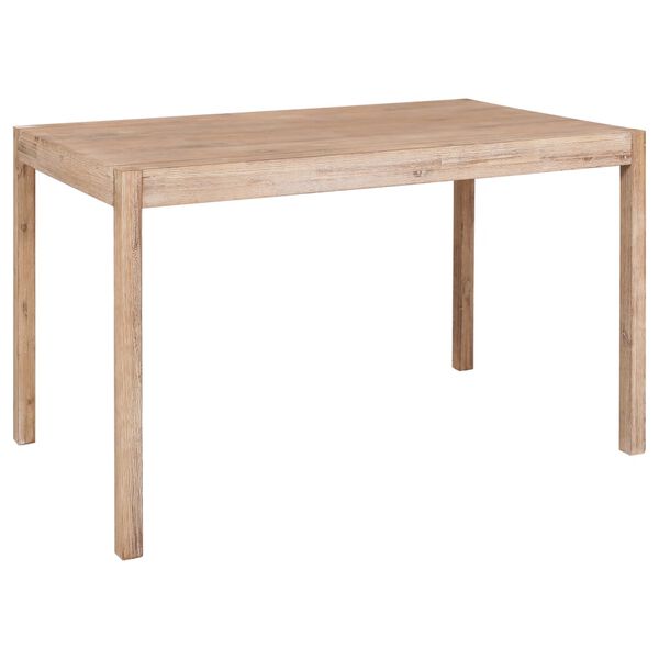 vidaXL Ensemble de salle &agrave; manger 7 pcs Bois d'acacia solide