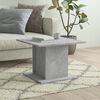 vidaXL Table basse gris béton 55,5x55,5x40 cm bois d'ingénierie