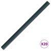 vidaXL &Eacute;cran d'intimit&eacute; de jardin PVC 35x0,19 m Vert mat