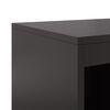 vidaXL Buffet noir 100,5x39x107 cm acier