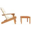 vidaXL Ensemble de salon de jardin Adirondack 2 pcs bois acacia solide