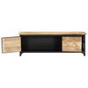 vidaXL Meuble TV 120x30x40 cm Bois massif de manguier