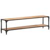 vidaXL Meuble TV 150x30x40 cm Bois d'acacia massif
