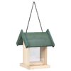 vidaXL Mangeoires à oiseaux 4 pcs Bois de sapin