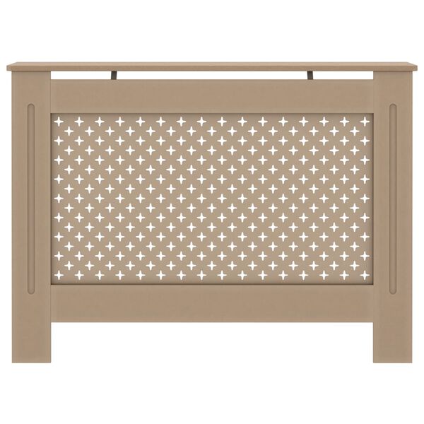 vidaXL Cache-radiateur 112x19x81,5 cm MDF