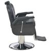 vidaXL Chaise de barbier Noir 72x68x98 cm Similicuir