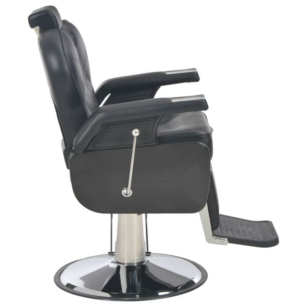 vidaXL Chaise de barbier Noir 72x68x98 cm Similicuir