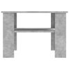 vidaXL Table basse Gris b&eacute;ton 60x60x42 cm Bois d&rsquo;ing&eacute;nierie
