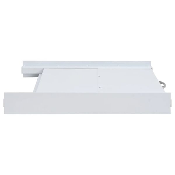 vidaXL Kit pour tour de lavage-séchage avec étagère coulissante