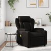 vidaXL Fauteuil de massage inclinable noir similicuir