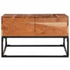 vidaXL Table basse 68x68x41 cm Bois d'acacia solide