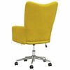 vidaXL Chaise de relaxation Jaune moutarde Velours