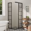 vidaXL Cabine de douche ESG 80x70x180 cm