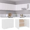 vidaXL Armoire suspendue "Lyon" Blanc 80 x 31 x 60 cm Bois d'ing&eacute;nierie
