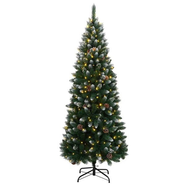vidaXL Sapin de Noël artificiel 300 LED 180 cm