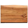 vidaXL &Eacute;tag&egrave;res murales 2 pcs 30x20x3,5 cm bois massif d'acacia
