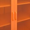 vidaXL Armoire de rangement Orange 80x35x101,5 cm Acier