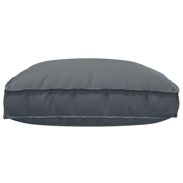 vidaXL Coussin Anthracite 120 x 80 x 12 cm Tissu Oxford