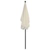 vidaXL Parasol de jardin avec mât 210x140 cm Sable