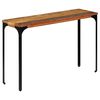 vidaXL Table console 120 x 35 x 76 cm Bois de r&eacute;cup&eacute;ration massif