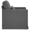 vidaXL Canap&eacute; Gris fonc&eacute; 78 x 78 x 80 cm tissu