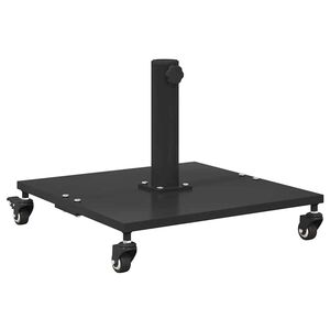 vidaXL Pied de parasol Noir 45 x 45 x 31,5 cm